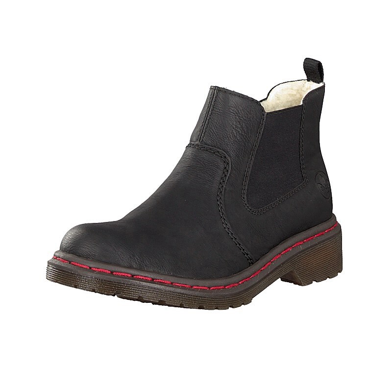 Botas Rieker Y8264-00 Para Mulher - Pretas